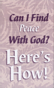 Can I Find Peace With God?