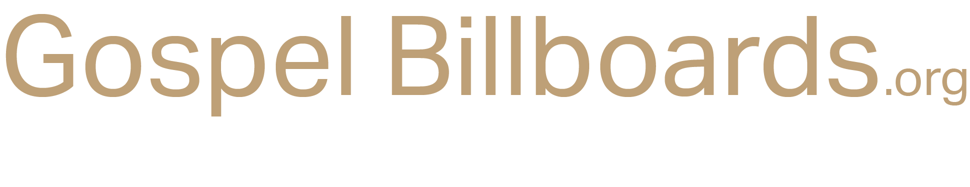 Gospel Billboards Logo